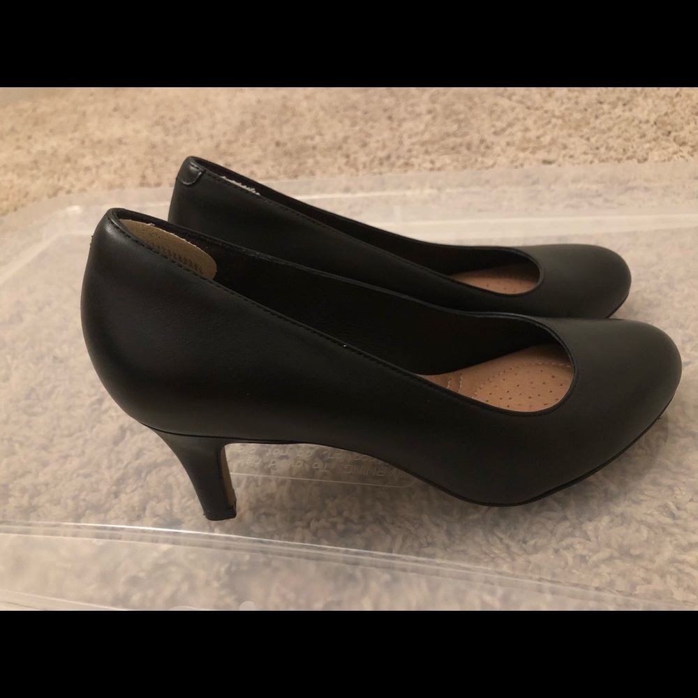 Clarks Heavenly Heart Black shoes